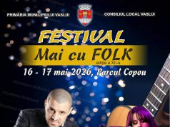 Pavel Stratan urcă pe scena „Mai cu folk”, la Vaslui